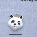 7620 - Panda Face - Resin Charm (12 per package)