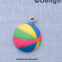 7682 tlf - Beach Ball Hot - Resin Charm (12 per package)