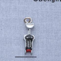 7705 - Corkscrew - Resin Charm (12 per package)