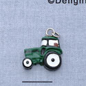 7723 - Tractor Green - Resin Charm (12 per package)