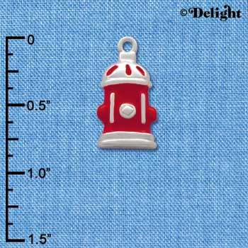 C2219 - Fire Hydrant Charm (6 charms per package)