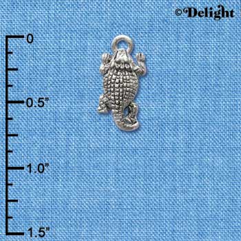 C2598 - Horn Toad - Silver Charm ( 6 charms per package )