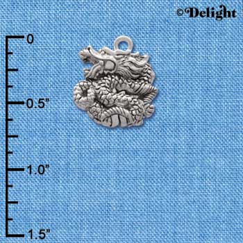 C2687 - Chinese Dragon - Silver Charm