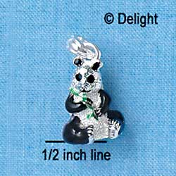 C2711 - Panda - 3-D - Silver Charm