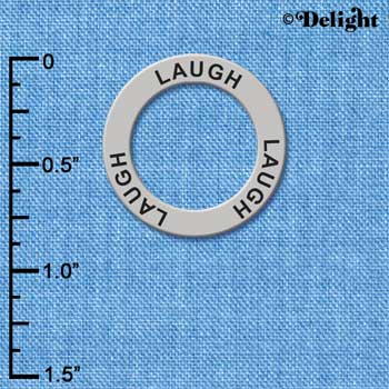 C3196 - Laugh - Affirmation Message Ring