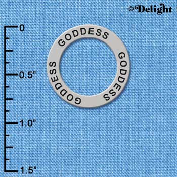 C3206 - Goddess - Affirmation Message Ring