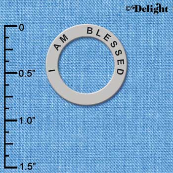 C3208 - I am Blessed - Affirmation Message Ring