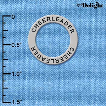 C3219 - Cheerleader - Affirmation Message Ring