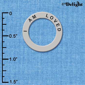 C3232 - I am Loved - Affirmation Message Ring