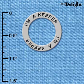 C3234 - I'm a Keeper - Affirmation Message Ring