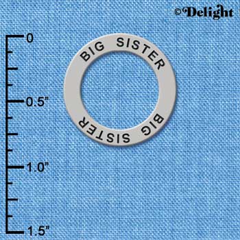 C3238 - Big Sister - Affirmation Message Ring