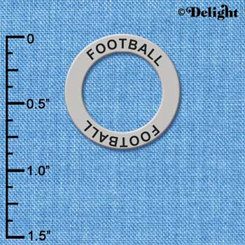 C3245 - Football - Affirmation Message Ring