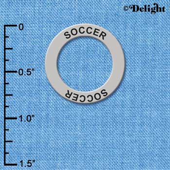 C3248 - Soccer - Affirmation Message Ring