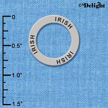 C3867+ tlf - Irish - Affirmation Message Ring ( 6 per package)