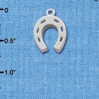 C1013 - Horseshoe Silver Charm (6 charms per package)