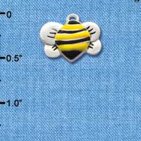 C1020 - Enamel Bee Charm (6 charms per package)