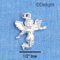 C1497* - Cherub Silver Charm (left & right) (6 charms per package)