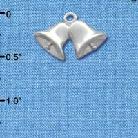 C2023 - Wedding Bells Silver Charm (6 charms per package)