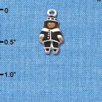 C2115 - Pilgrim Boy Silver Charm (6 charms per package)