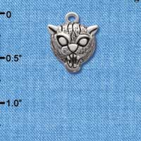 C2203* - Mascot - Wildcat - Small Charm (Left & Right) (6 charms per package)