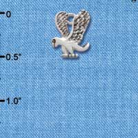 C2208* - Mascot - Eagle - Small Charm (Left & Right) (6 charms per package)