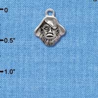 C2209 - Mascot - Pirate - Small Charm (6 charms per package)