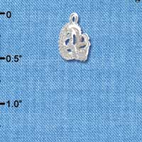 C2613+ - 3-D Tiara - Silver Charm