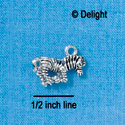 C2709 - Zebra - 3-D - Silver Charm