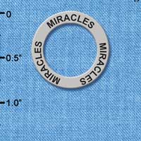 C3198 - Miracles - Affirmation Message Ring