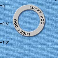 C3210 - Lucky Dog - Affirmation Message Ring