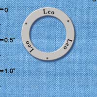 C3696 tlf - Leo (Affectionate, Ambitious, Magnetic) - Silver Charm (6 per package)