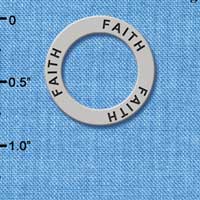 C3866+ tlf - Faith - Affirmation Message Ring ( 6 per package)