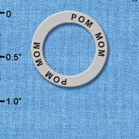 C3985 tlf - Pom Mom - Affirmation Message Ring (6 per package)