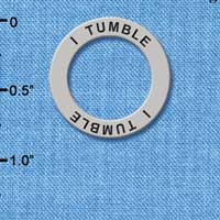 C3990 tlf - I Tumble - Affirmation Message Ring (6 per package)