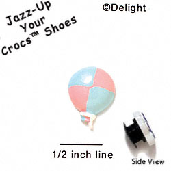 CROC-5183 - Balloon Multi Mini - Crocs<SMALL><SUP>TM</SUP></SMALL> Decoration Charm (12 per package)