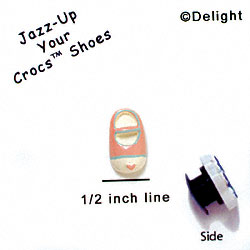CROC-5190 - Baby Shoe Multi Mini - Crocs<SMALL><SUP>TM</SUP></SMALL> Decoration Charm (12 per package)