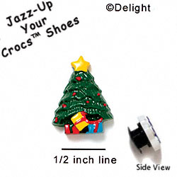 CROC-9774 - Christmas Tree Mini - Crocs<SMALL><SUP>TM</SUP></SMALL> Decoration Charm (12 per package)