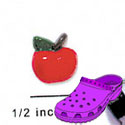 CROC-0023* - Apple Stem Mini (Left & Right) - Crocs<SMALL><SUP>TM</SUP></SMALL> Decoration Charm (12 per package)