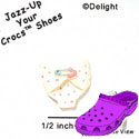 CROC-5195 - Diaper Multi Mini - Crocs<SMALL><SUP>TM</SUP></SMALL> Decoration Charm (12 per package)