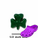 CROC-9954 - Shamrock Mini - Crocs<SMALL><SUP>TM</SUP></SMALL> Decoration Charm (12 per package)