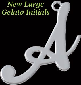 new gelato initial charms