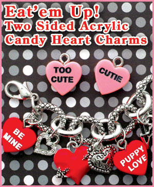 candy heart charms