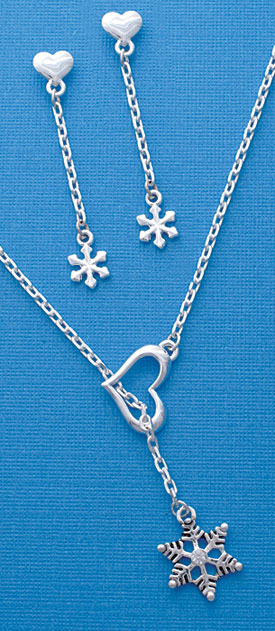 snowflake charm jewelry