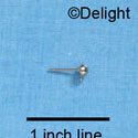 G4949 - Earring Post Dangle Silver (1 gross in a package (144))