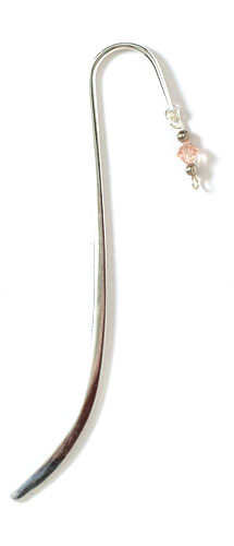 C2380 - Bookmark with Pink Crystal