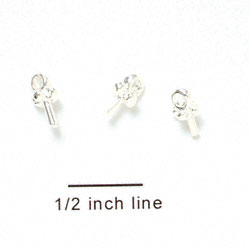 C2865 - Silver plated Cast Fancy Eye Pin (12 per package)