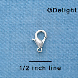 F1399 tlf - 14mm Lobster Claw Clasp - Im. Rhodium (6 per package)