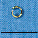 G4933 - Jump Rings 4mm Gold Tone (1 gross in a package (144))