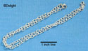 F5251 tlf - Charm Necklace Silver Medium 22