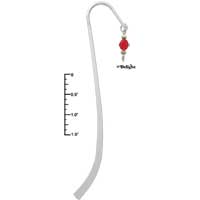 C2375 - Bookmark with Red Crystal (6 book marks per package)